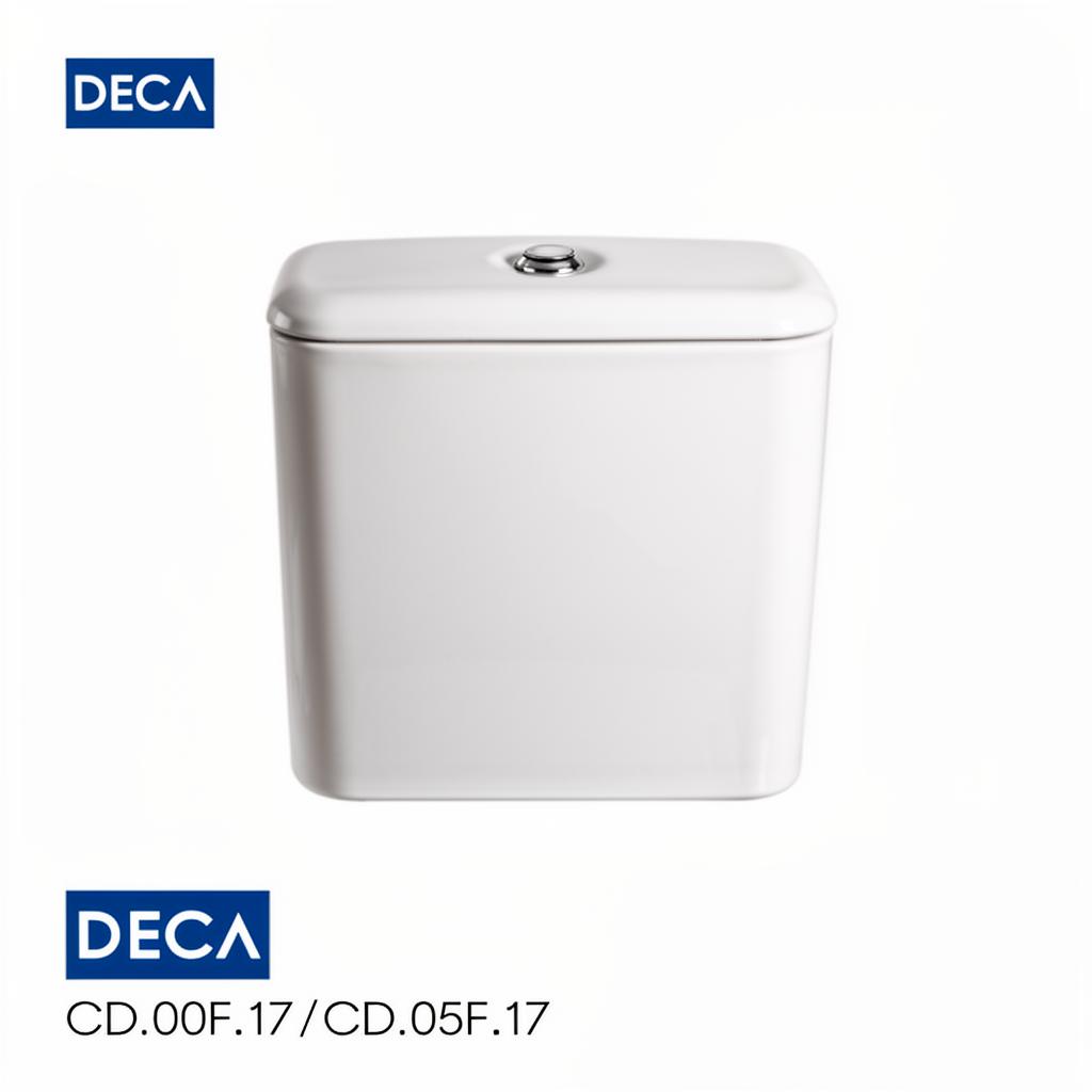 Caixa acoplada deca com acionamento duo branca cd.00f.17
