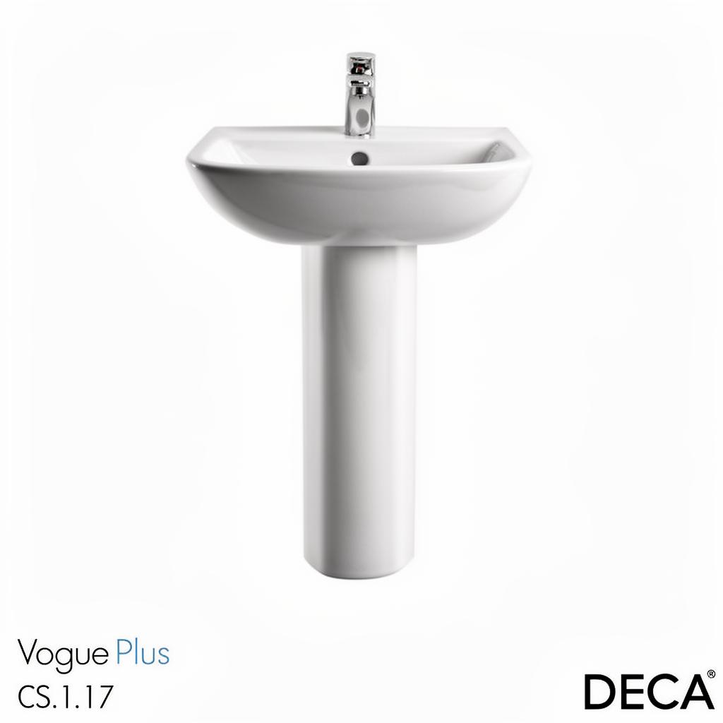 Coluna suspensa para lavatorio deca vogue plus branca CS.1.17