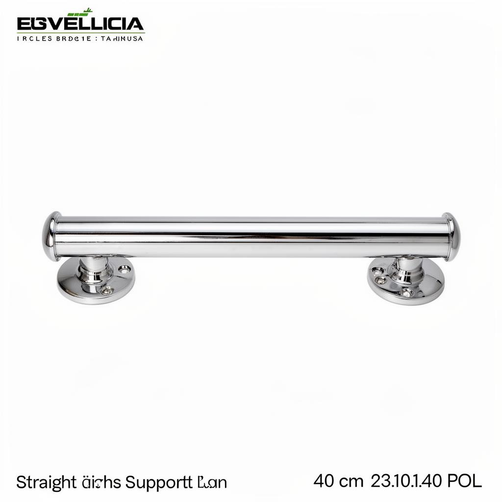 Barra de apoio Reta Polida 40cm COMPLEMENTO - CROMADA COD:23.101.040 POL /COMPLEMENTO - CROMADA COD:23.101.040 POL / CROMADA COD:23.101.040 POL